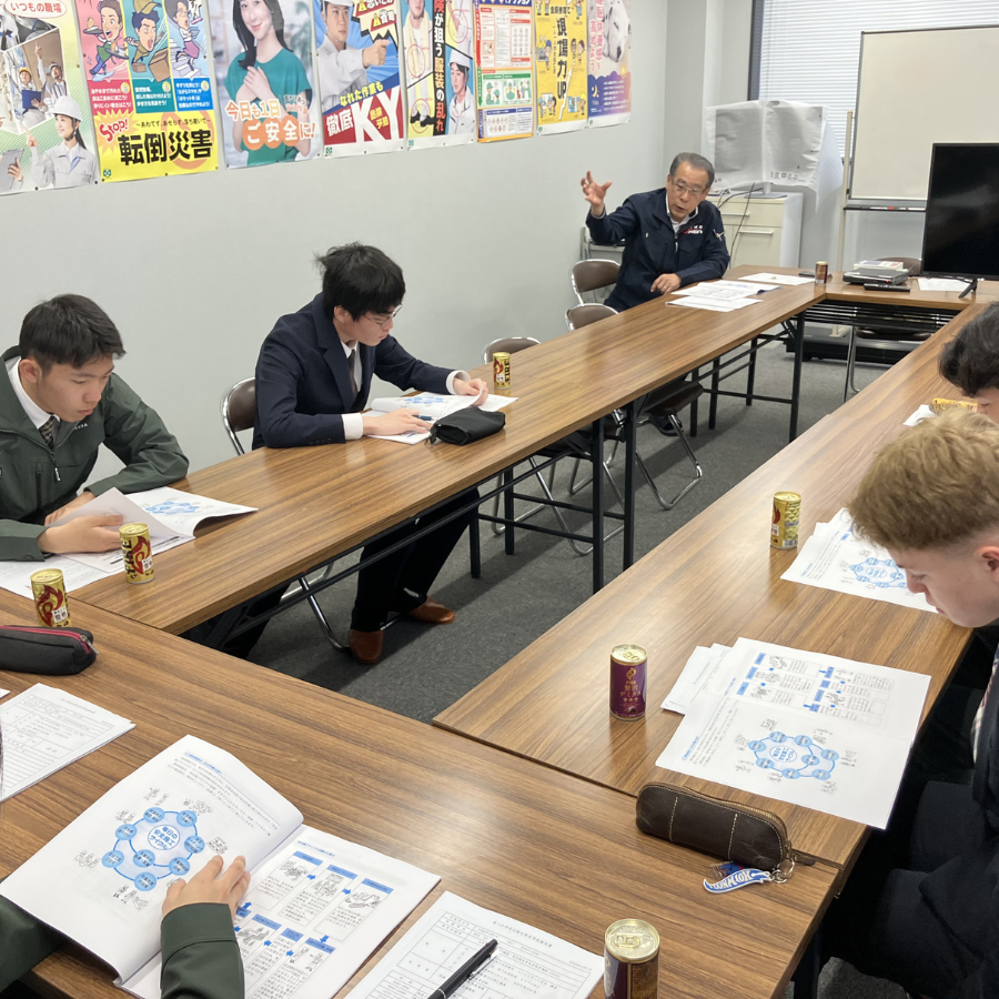 新入社員安全講習会(雇い入れ時教育)を実施しました